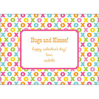 Hugs and Kisses Valentine Exchange Cards