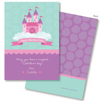 Magical Castle Valentine Exchange Cards