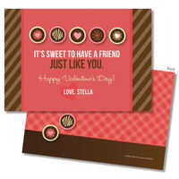 Sweet Friend Valentine Exchange Cards