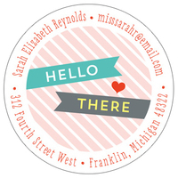 Hello Flags Address Labels