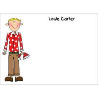 The Christmas Boy Flat Note Cards