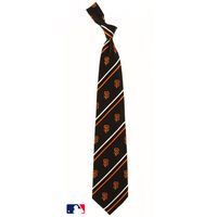 San Francisco Giants Cambridge Striped Silk Necktie