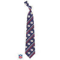 New York Giants Cambridge Striped Silk Necktie