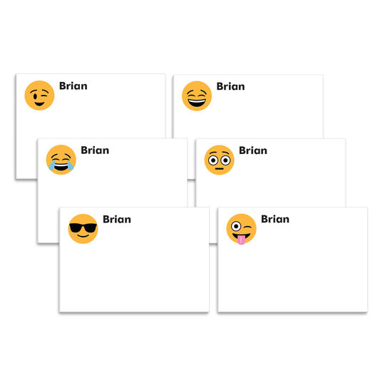 Personalized Multiple Emoji Faces Postit® Notes