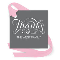 Cocktails Gift Tags with Attached Ribbon