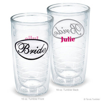 Bride Personalized Tervis Tumblers