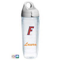 University of Florida Personalized Chenille Water Bottle