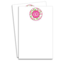 Pink Floral Notepads