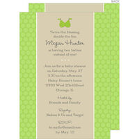 Quite a Pair Baby Shower Invitations