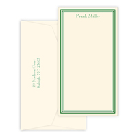 Triple Thick Colonial Tall Flat Note Cards