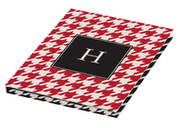 Red Houndstooth iPad Cover