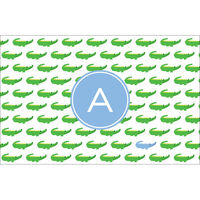 Blue Alligator Repeat Placemats