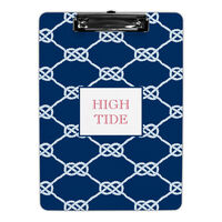 Nautical Knot Navy Clipboards