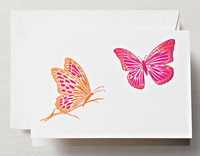 Brushstroke Butterfly Boxed Note Cards