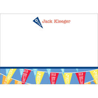 Pennants Flat Note Cards