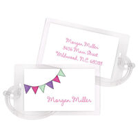 Party Flags ID Luggage Tags
