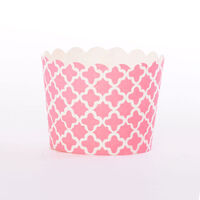 Pink Spade Small Baking Cups