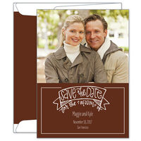 Save the Date Banner Photo Cards