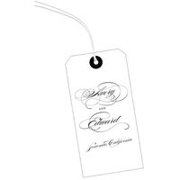 Perfectly Scripted Vertical Hanging Gift Tags