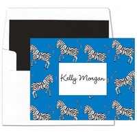 Zebra Foldover Note Cards
