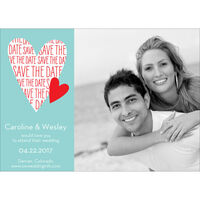 From the Heart Photo Save the Date Cards