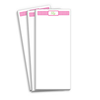 Ellen Pink Skinnie Notepads