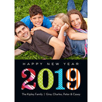 Big Year New Year Photo Cards