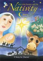 Personalized Little Donkey and the Nativity Story Book
