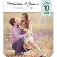 Top Flag Save the Date Magnets