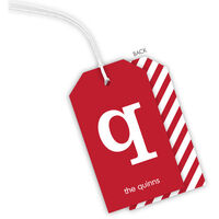 Red and White Little Hanging Gift Tags