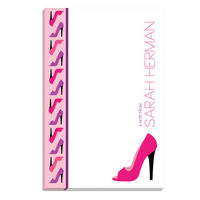 Pink High Heel Fashionista Notepads