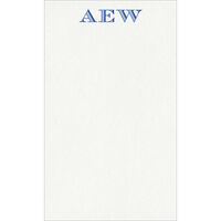 Exeter Pearl White Jotter Cards