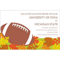 Fall Football Invitations