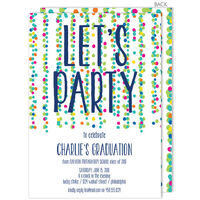 Party Steamers Invitations