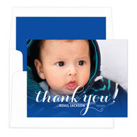 Sweet Script Thank You Note Cards