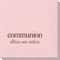Big Word Communion Napkins