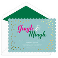 Lagoon Jingle and Mingle Invitations