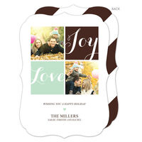 Love and Joy Photo Cards