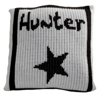 Star Knit Pillow