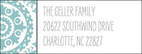 Suzani Return Address Labels