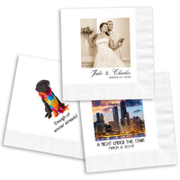 Design Your Own Full Color Photo Napkins