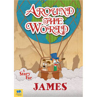 Personalized Around the World Story Book