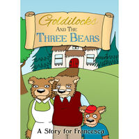 Personalized Golidlocks and the Three Bears Story Book