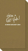 Fun Have a Cool Yule Guest Towels
