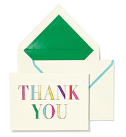 Rainbow Prism Thank You Note Cards
