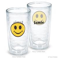 Personalized Smiley Face Tervis Tumblers