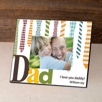 Personalized Ties Father's Day Frame