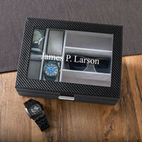 Watch Box with Sunglasses Holder