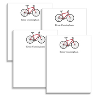 Red Bicycle Mini Notepads