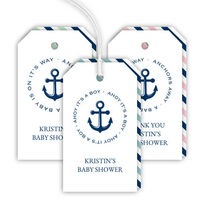 Anchors Away Hanging Gift Tags
